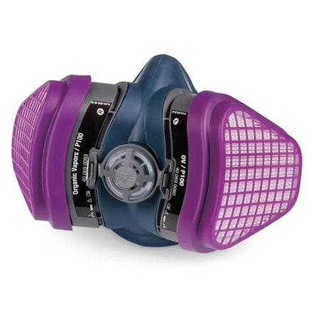 Miller LPR-100 Half Mask Respirator, Organic Vapor, S/M