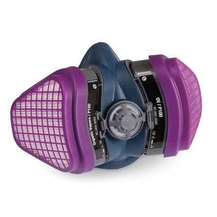 Miller LPR-100 Half Mask Respirator, Organic Vapor, S/M