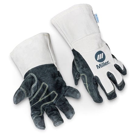 Miller Miller Classic MIG Welding Gloves, Cow and Pig Split Leather Large (271890)