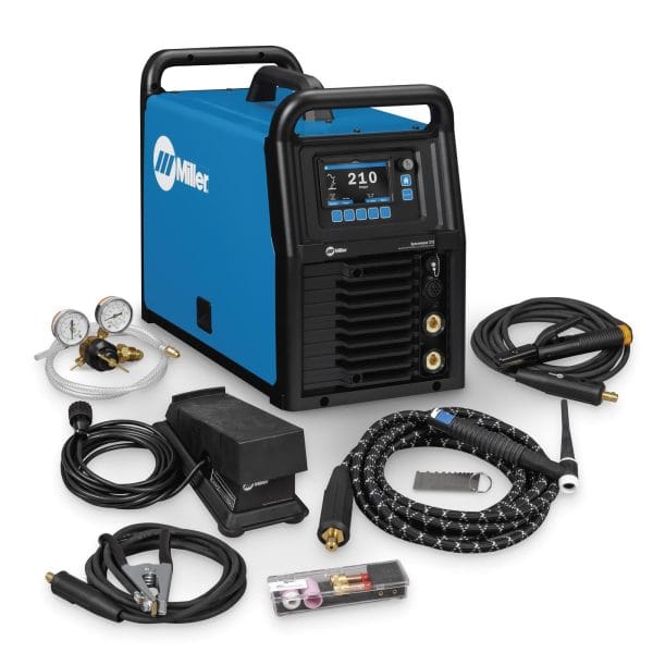 Miller TIG Welder Miller Syncrowave 212 AC/DC TIG Welder – Air-Cooled Package