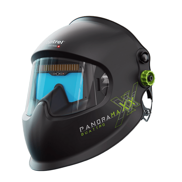 Optrel Panoramaxx Quattro Auto-Darkening Welding Helmet - Black (1010.100)