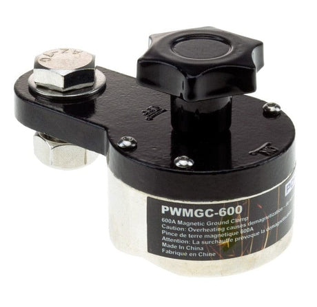 Powerweld Magnetic Ground Clamp, Switchable 600A (PWMGC-600)
