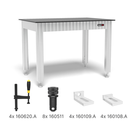 Siegmund Promo - Siegmund Workbench 1200 x 800mm incl. Accessories