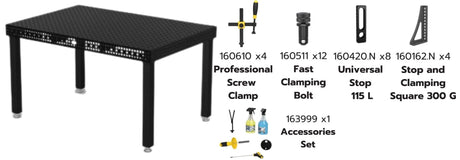 Siegmund Promo - System 16 Professional Extreme 8.7 - 1500x1000x100 Plasma nitrided