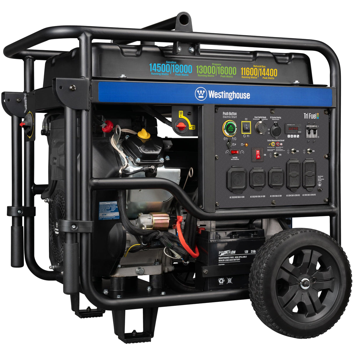 Westinghouse Generators Westinghouse 14,500 Watt Generator - TriFuel (wGEN14500TFc)