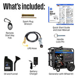 Westinghouse Generators Westinghouse 14,500 Watt Generator - TriFuel (wGEN14500TFc)