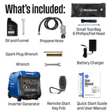 Westinghouse Generators Westinghouse 8200TFc TriFuel Inverter Generator