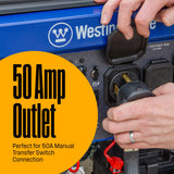 Westinghouse Generators Westinghouse 9500DF - 9500 Watt Dual Fuel Generator