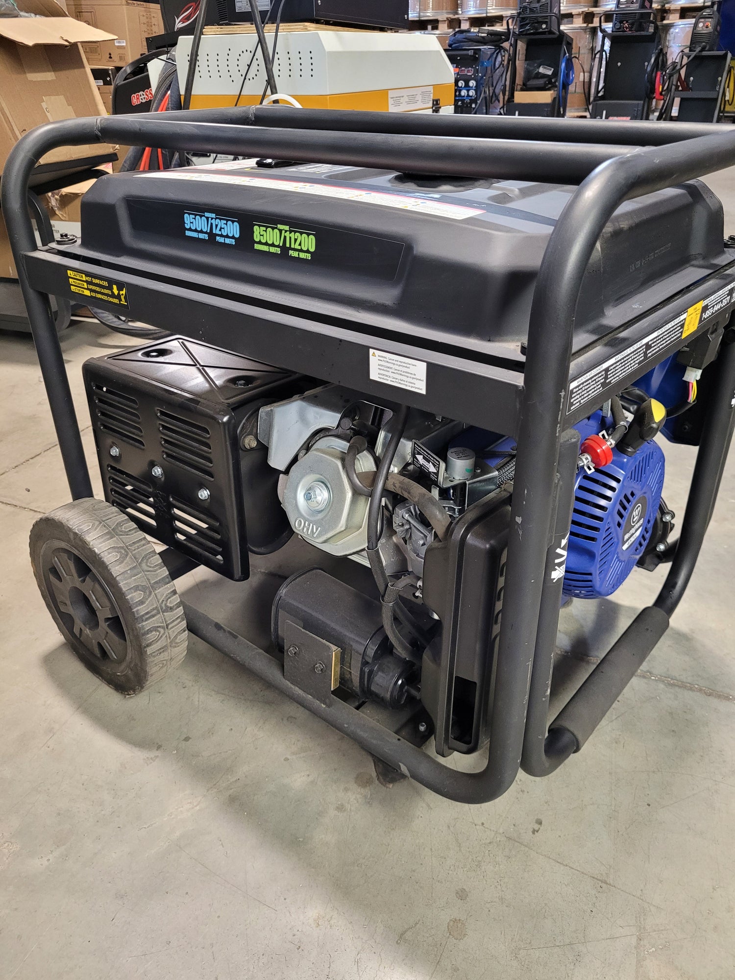 Générateur Westinghouse 9500DF BOÎTE OUVERTE Crossfire Welders