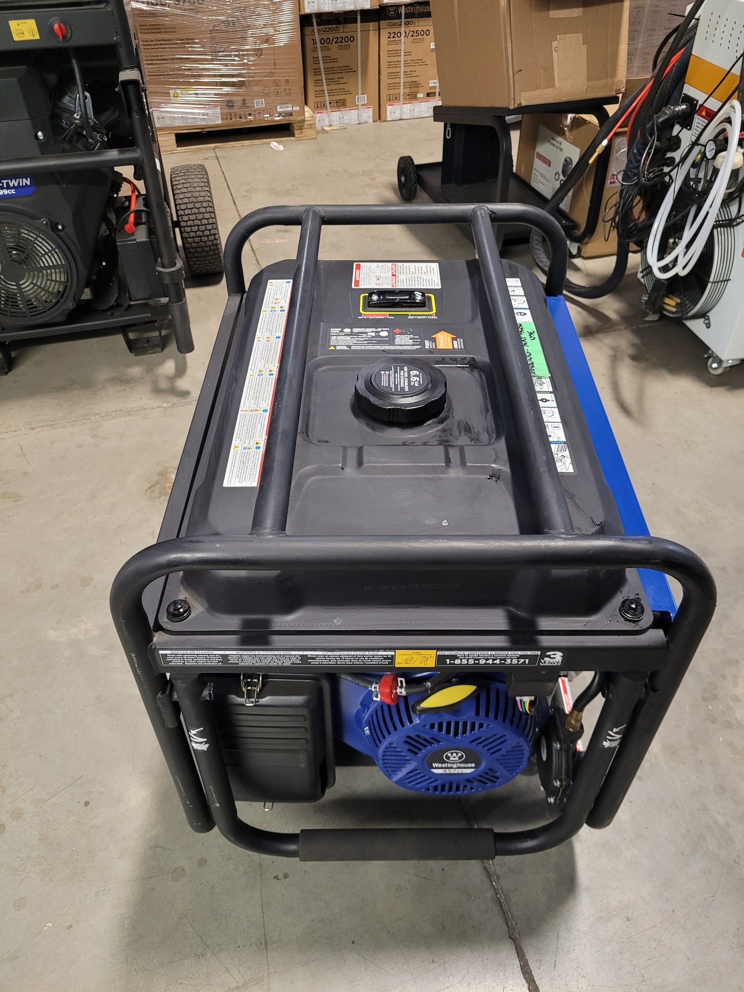 Générateur Westinghouse 9500DF BOÎTE OUVERTE Crossfire Welders