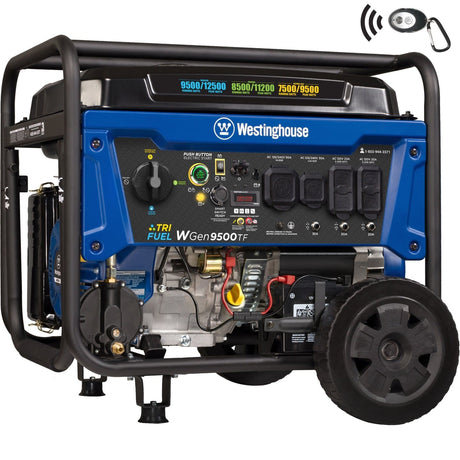 Westinghouse Generators Westinghouse 9500TF - 9500 Watt TriFuel Generator