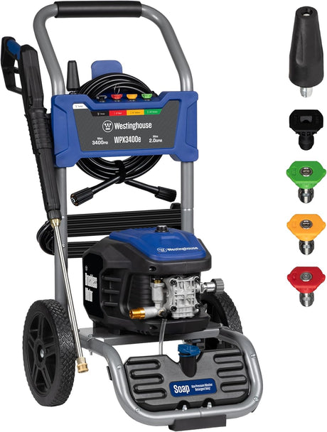 Westinghouse Pressure Washers Westinghouse WPX3400e Electric Pressure Washer