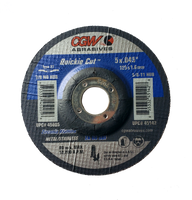 CGW Consumables CGW 45005 5" Quickie Cut Wheels