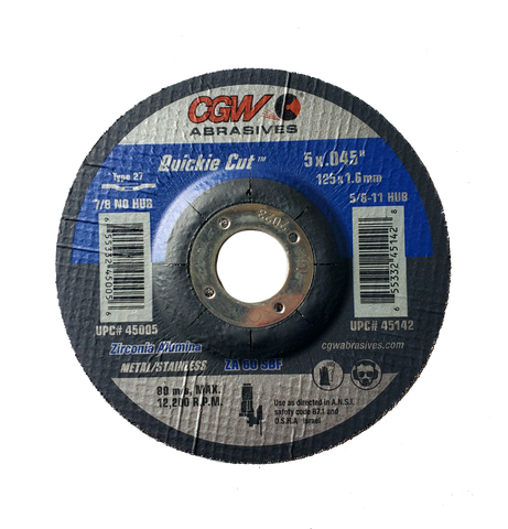 CGW Consumables CGW 45007 6" Quickie Cut Wheels