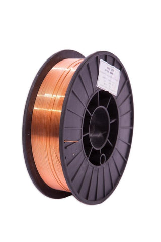 Crossfire Welders Consumables .024" / 0.6mm ER 70S-6 Copper Coated Mig Wire (1kg / 2.2lbs)