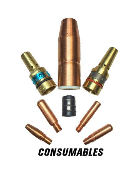 Crossfire Welders Consumables 23-37F 23F-Series Tweco Style Nozzles