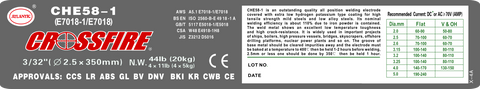 7018 3/32" Mild Steel Electrode
