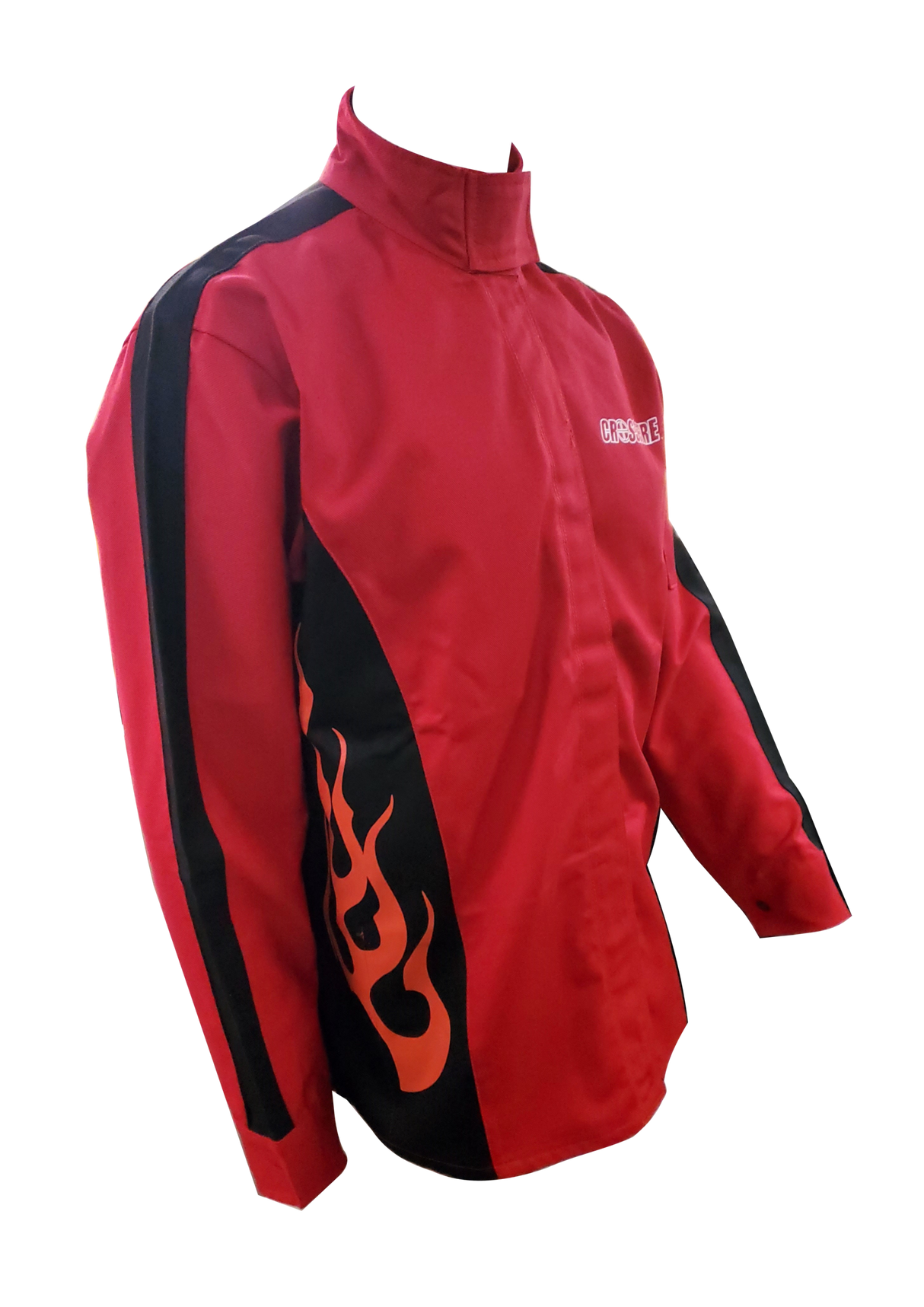Crossfire Welders Welding Gear Crossfire Red Flame FR Welding Jacket